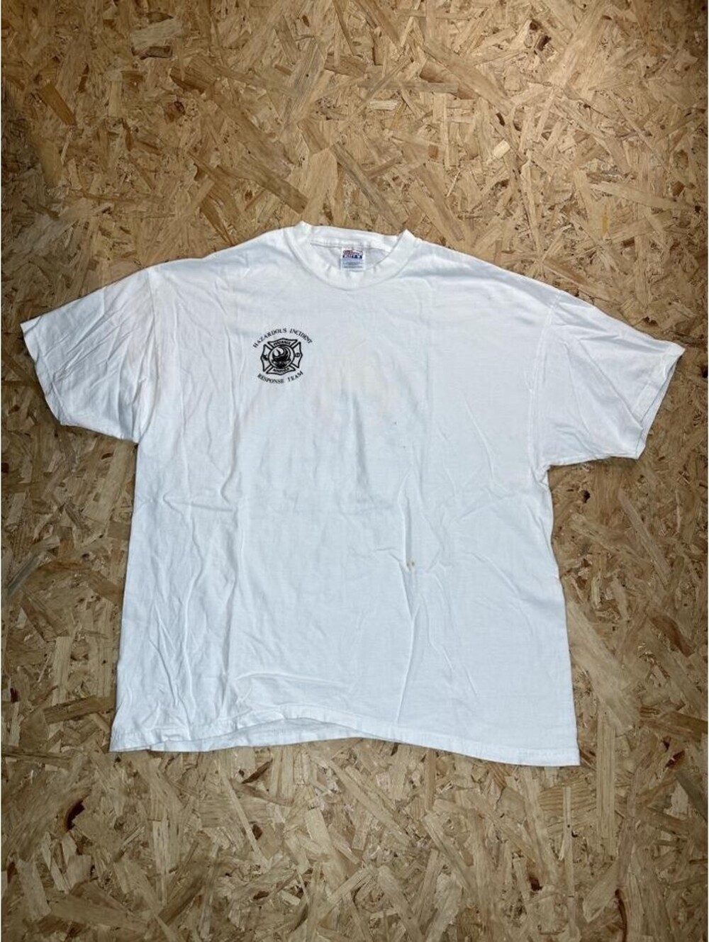 Phoenix Fire Dept Hazardous Incident Response Team T-Shirt Mens 2XL White Hanes